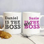 Real Boss Personalised Mugs