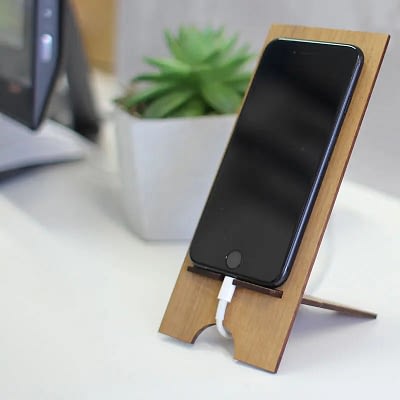 personalised mobile phone holder