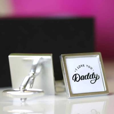 love daddy cufflinks