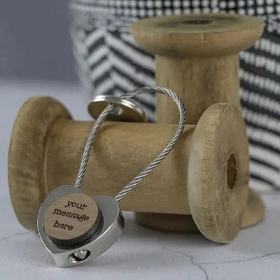 Small Personalised Key Ring