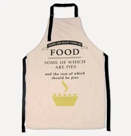 pies food apron