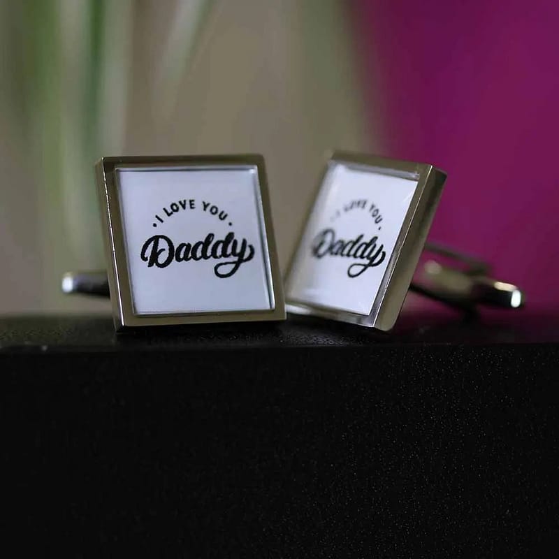 love daddy cufflinks