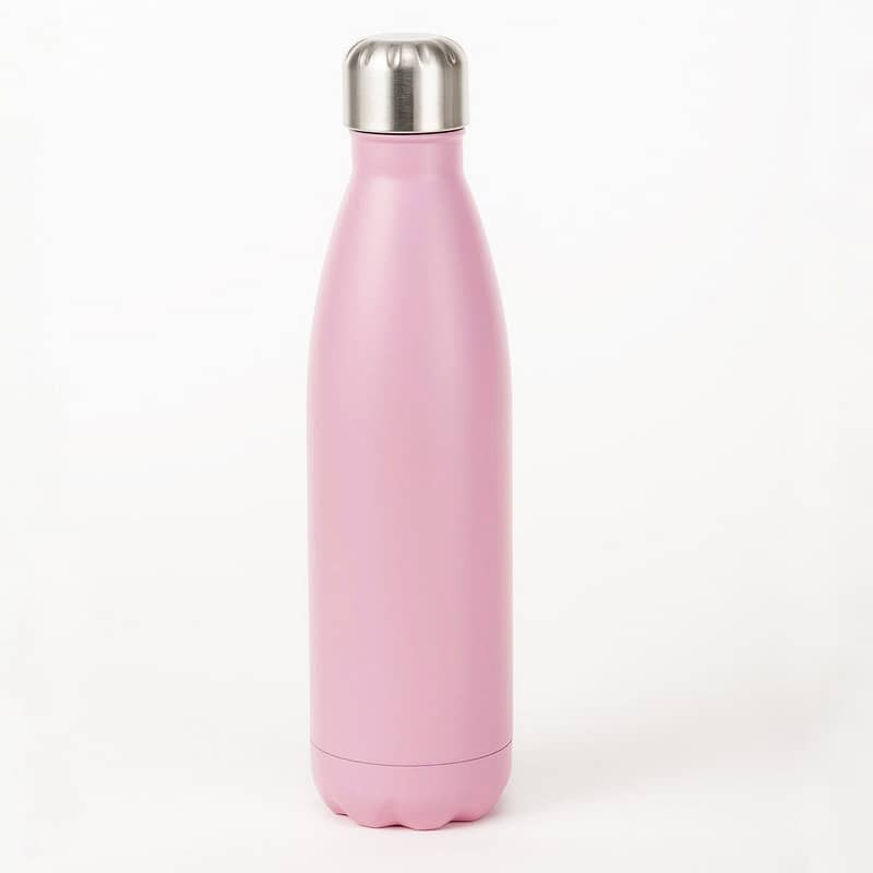pink insulated bottle